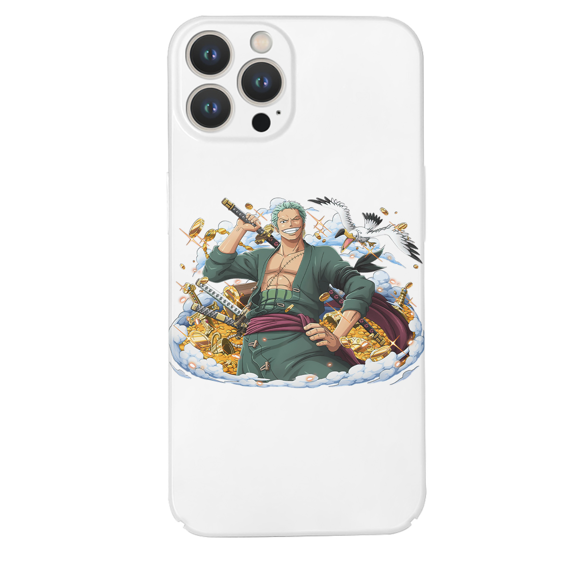 （画像用） ワンピース ロロノア・ゾロ ONE PIECE Roronoa Zoro 【iPhone 14シリーズ対応】ハードケース